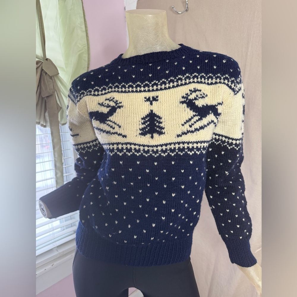 Handknit Vintage Knit Sweater